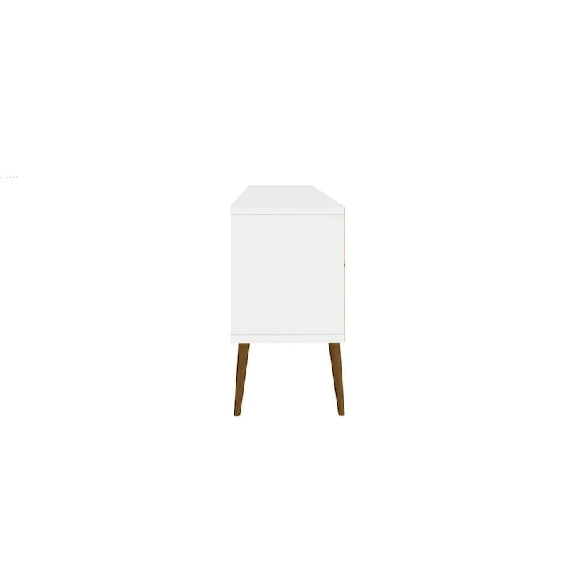 Meuble console de rangement de 160 cm avec pieds évasés