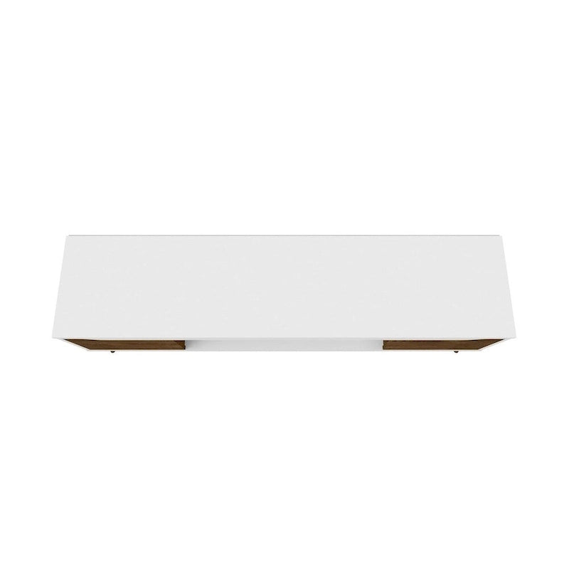 Meuble console de rangement de 160 cm avec pieds évasés