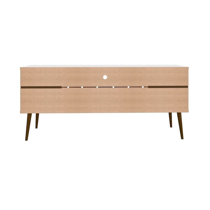 Meuble console de rangement de 160 cm avec pieds évasés