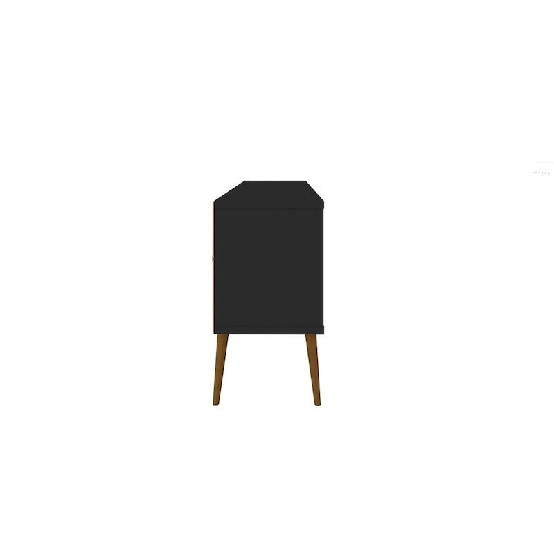 Meuble console de rangement de 160 cm avec pieds évasés