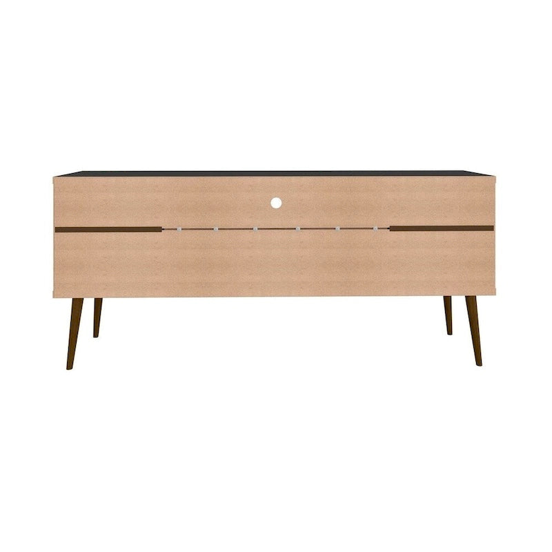 Meuble console de rangement de 160 cm avec pieds évasés