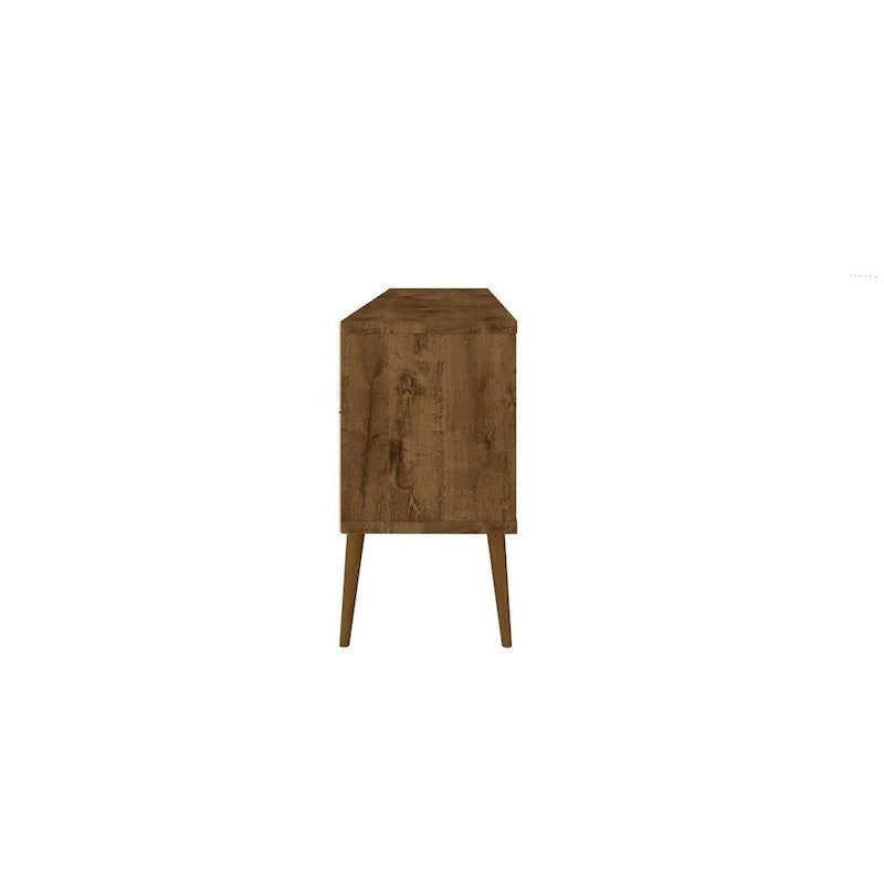 Meuble console de rangement de 160 cm avec pieds évasés