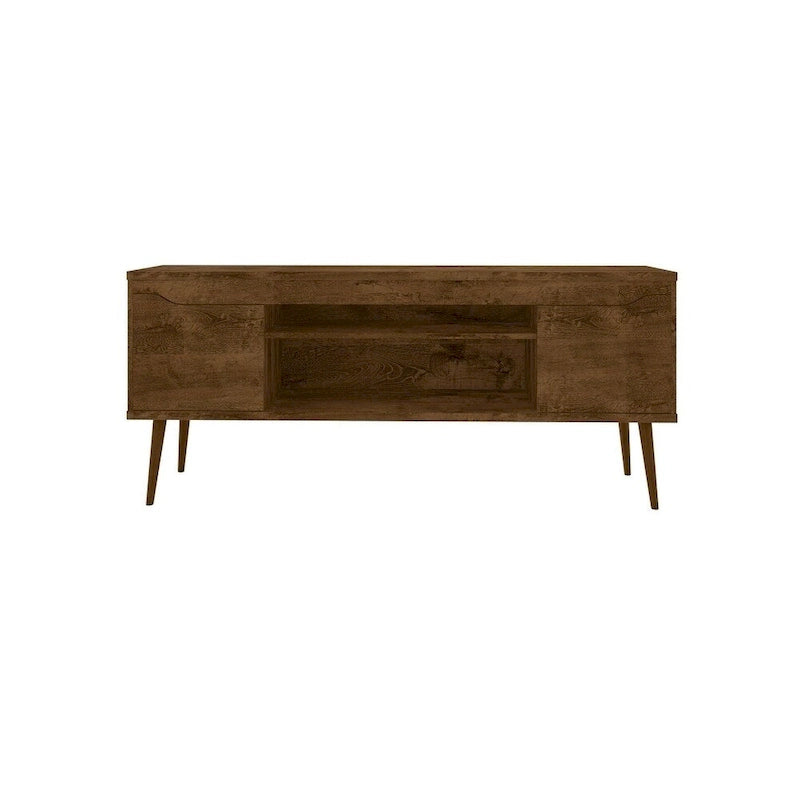 Meuble console de rangement de 160 cm avec pieds évasés