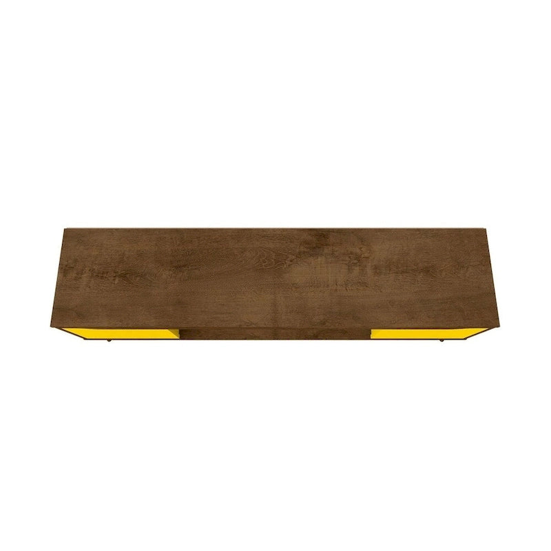 Meuble console de rangement de 160 cm avec pieds évasés