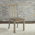 Drop Leaf Dining Table with Rubberwood Frame and Sandstone Finish
