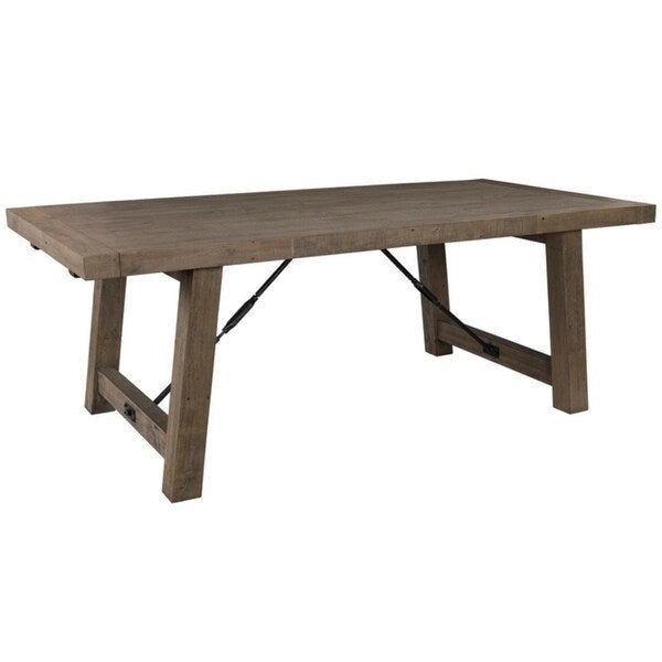 Reclaimed Pine 82-Inch Extension Dining Table