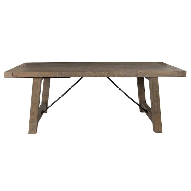 Reclaimed Pine 82-Inch Extension Dining Table