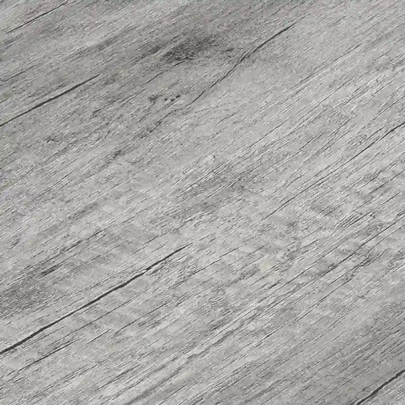 Table d'appoint contemporaine à 2 étagères avec cadre en acier et étagères en bois