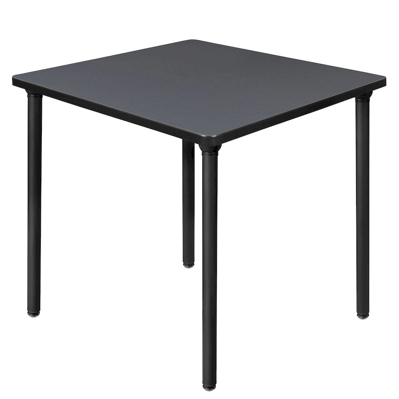 30 Square Folding Breakroom Table with Collapsible Steel Legs