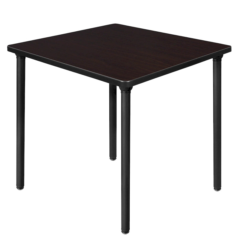 30 Square Folding Breakroom Table with Collapsible Steel Legs