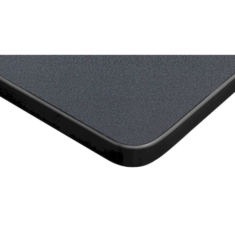 Table de réfectoire carrée pliable de 30 po avec pieds escamotables en acier