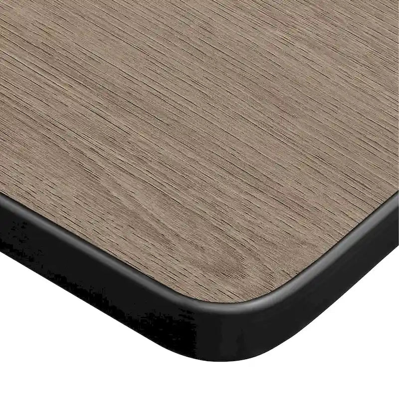 Table de réfectoire carrée pliable de 30 po avec pieds escamotables en acier