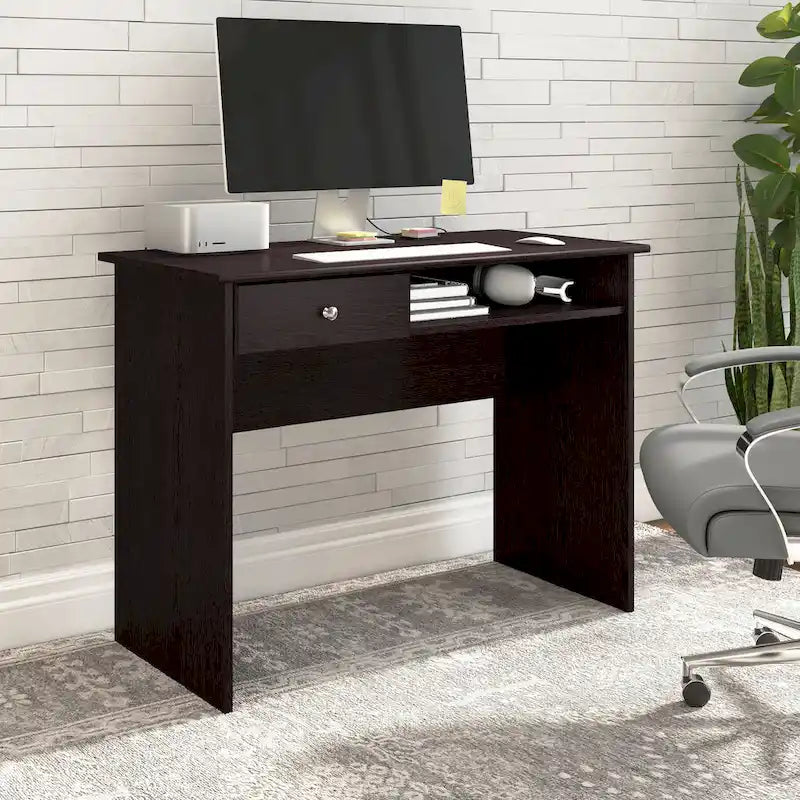 40-Inch Writing Desk with Drawer for Home Office Small Spaces