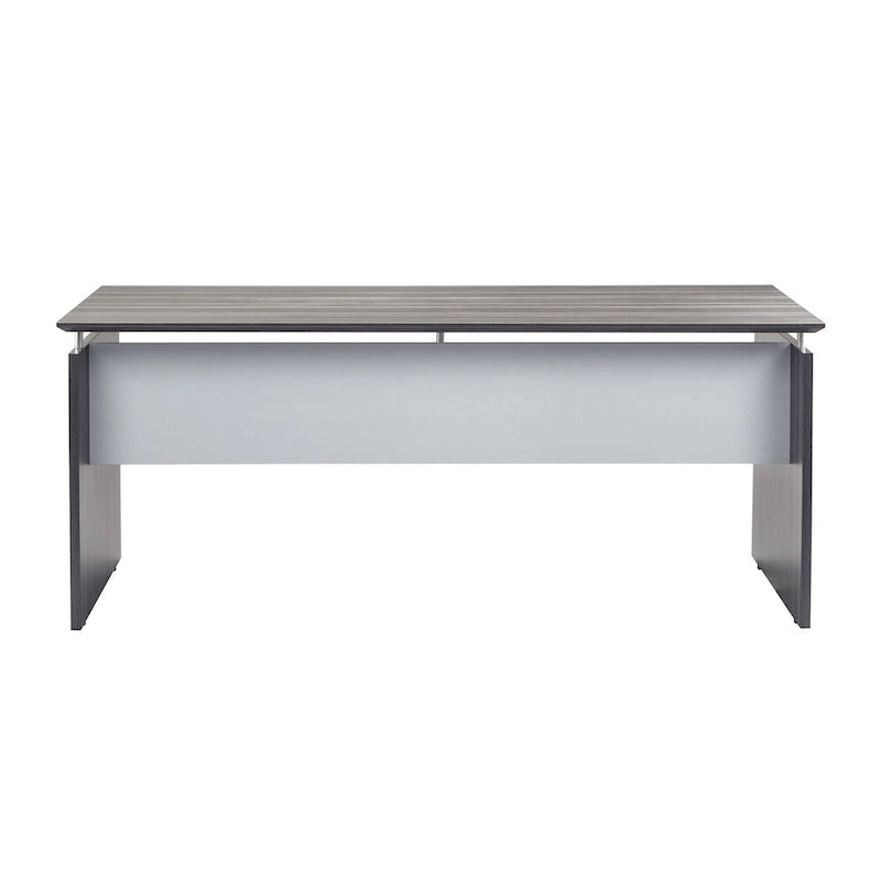 72" Floating Surface Executive Office Desk with Beveled Edge