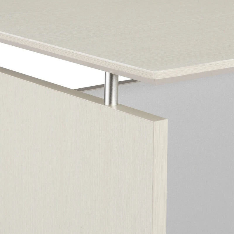 72" Floating Surface Executive Office Desk with Beveled Edge