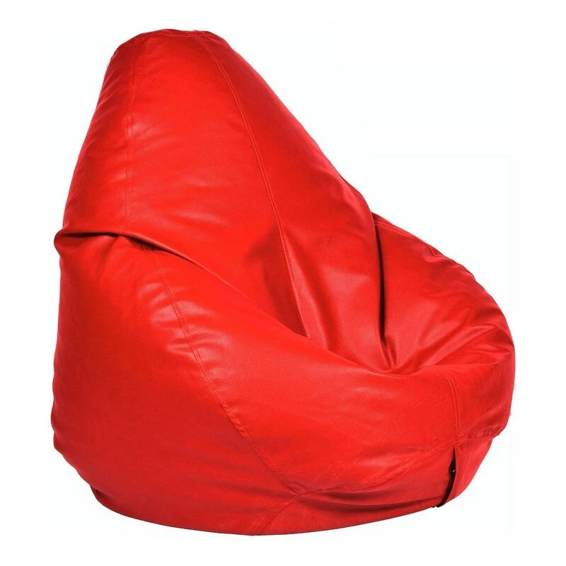 Leatherette Bean Bag Cover Filling Not Included, Ideal for Children and Teenagers