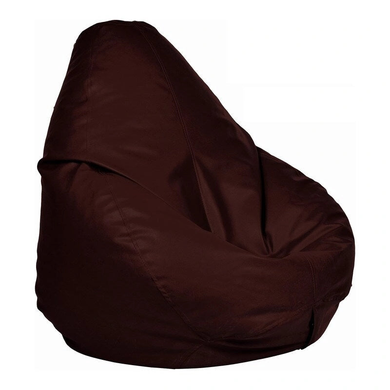 Pouf en similicuir Housse Vendue sans Rembourrage, Idéal pour Enfants et Adolescents