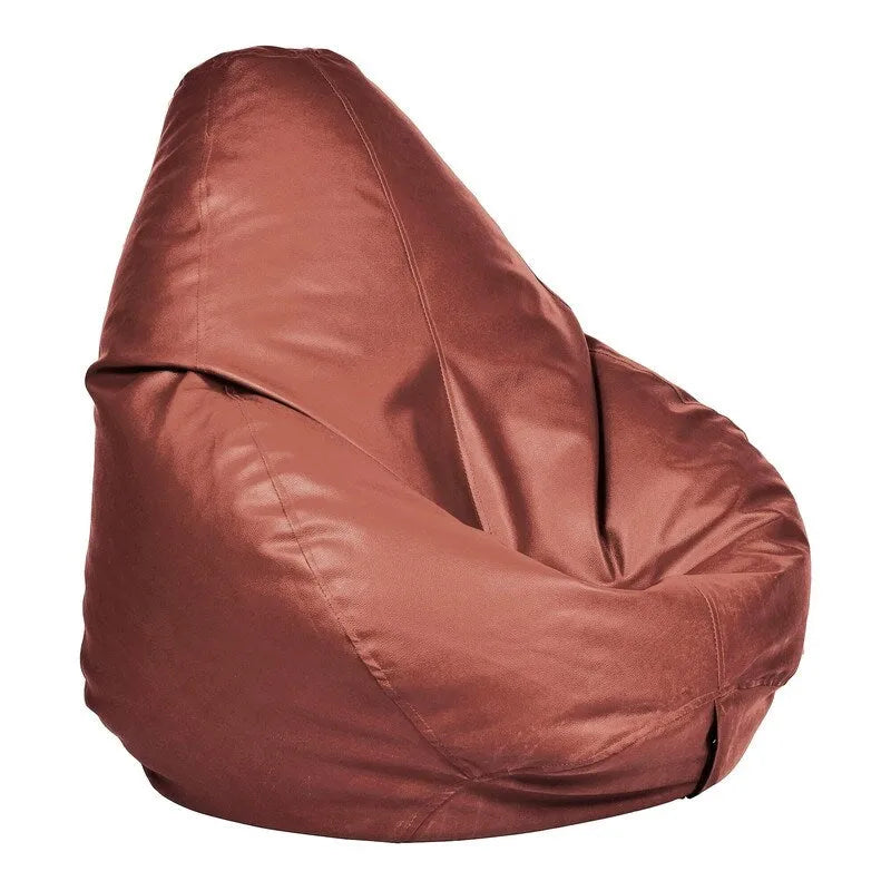 Pouf en similicuir Housse Vendue sans Rembourrage, Idéal pour Enfants et Adolescents