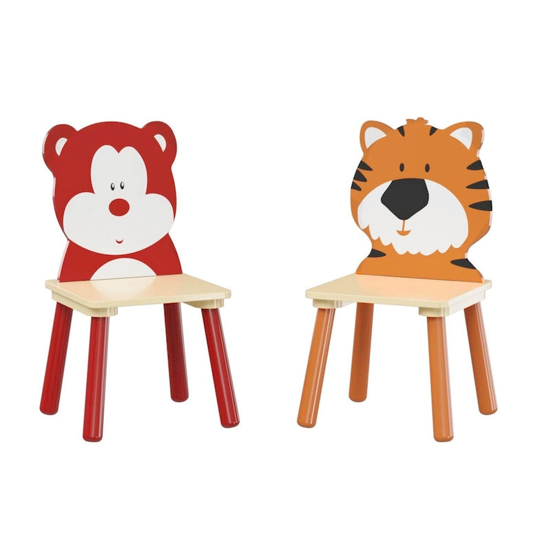 Toddler Wooden Activity Table with MDF Pine Square Top