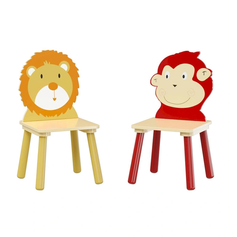Toddler Wooden Activity Table with MDF Pine Square Top