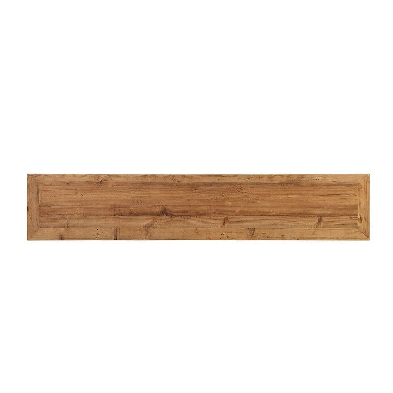 Buffet à 4 portes en bois d'orme recyclé avec système de fermeture unique